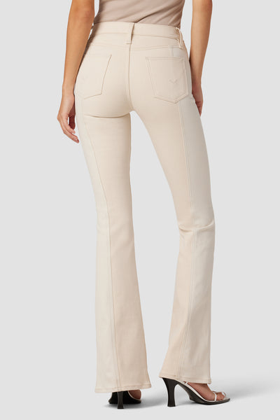 Barbara High-Rise Bootcut Jean w/ Slit Hem | Premium Italian Fabric