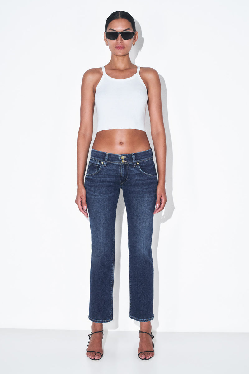 Beth Mid-Rise Straight Ankle Jean