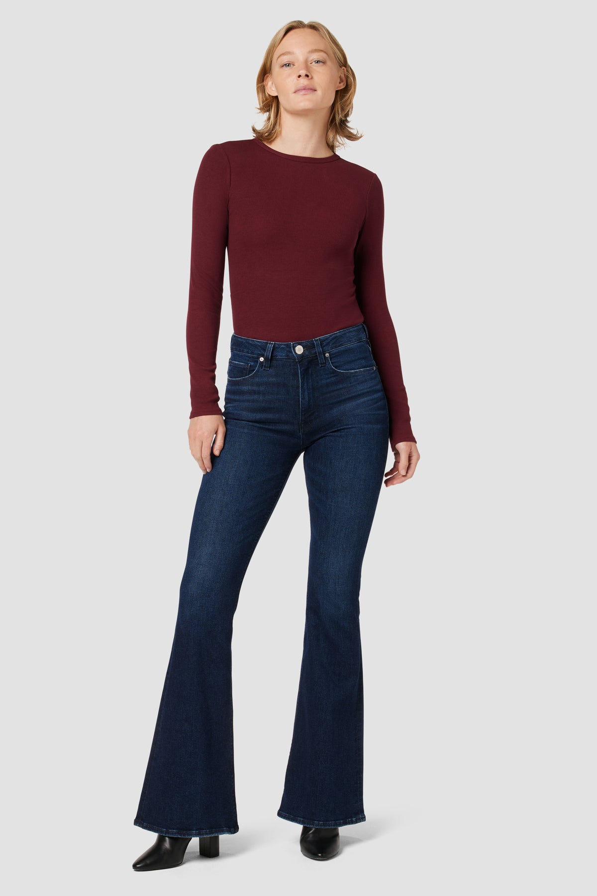 Knot Back Bodysuit | Premium Italian Fabric | Hudson Jeans