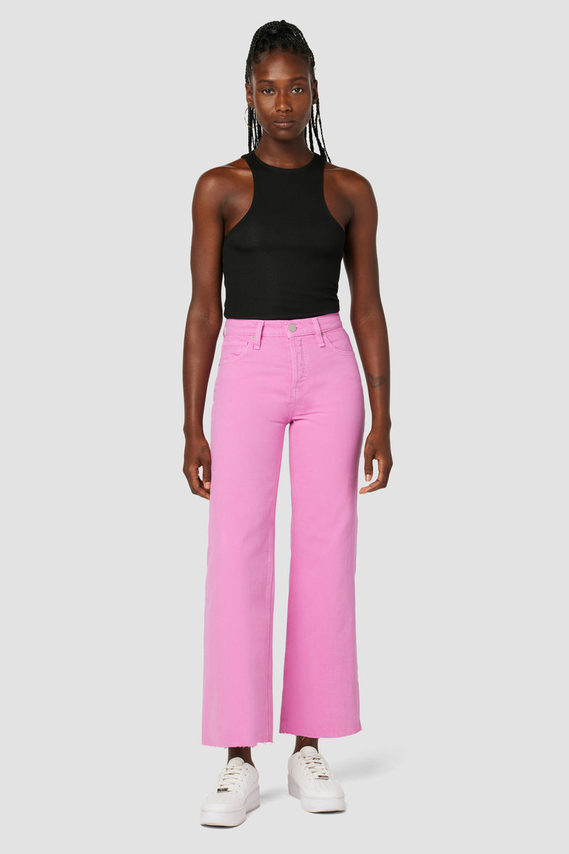 Carli High Rise Super Flare Jeans- Rose