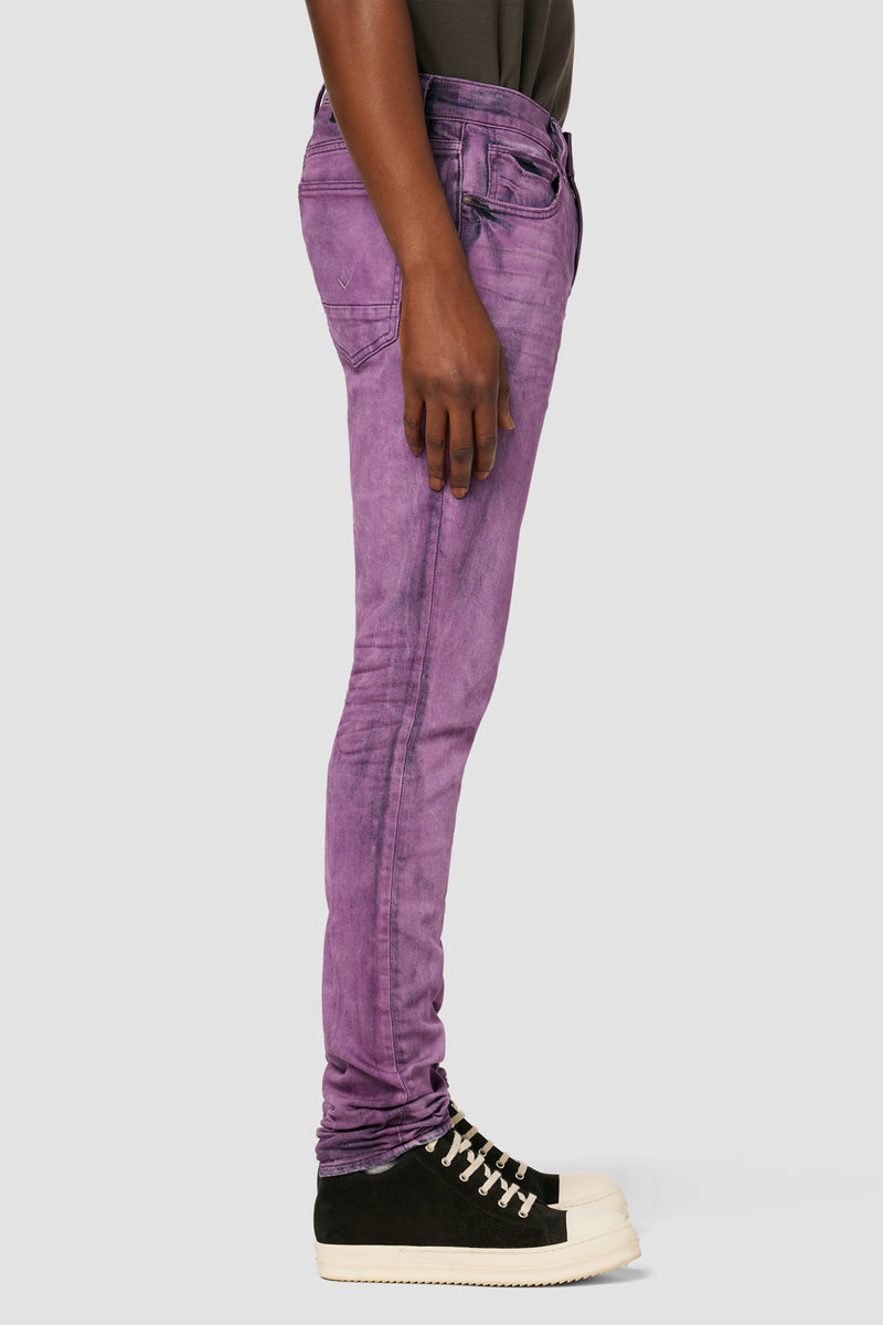 Men's Purple Slim Jeans