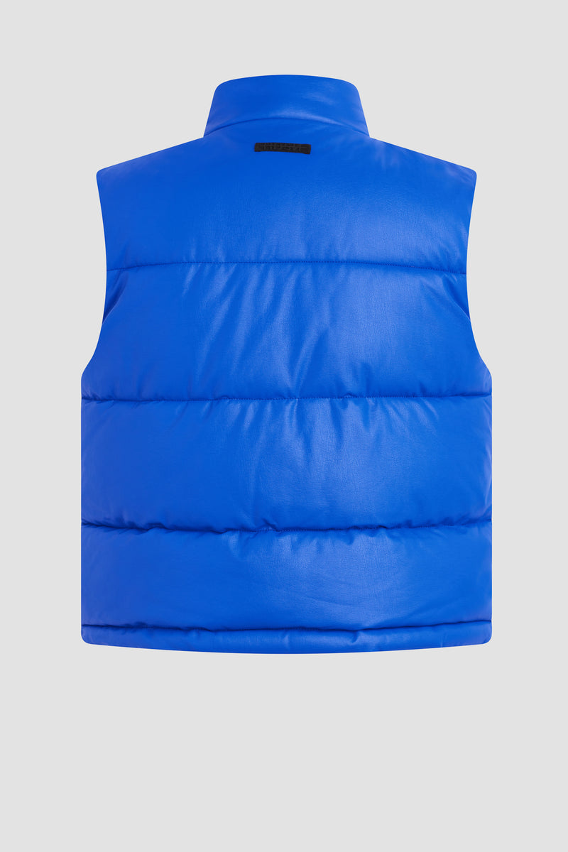 Puffer Vest | Premium Italian | Jeans Fabric Hudson
