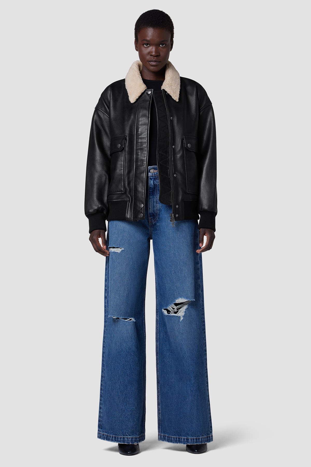 Hudson Jeans Men's Leather Jacket