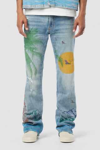 Walker Kick Flare Jean | Premium Italian Fabric | Hudson Jeans