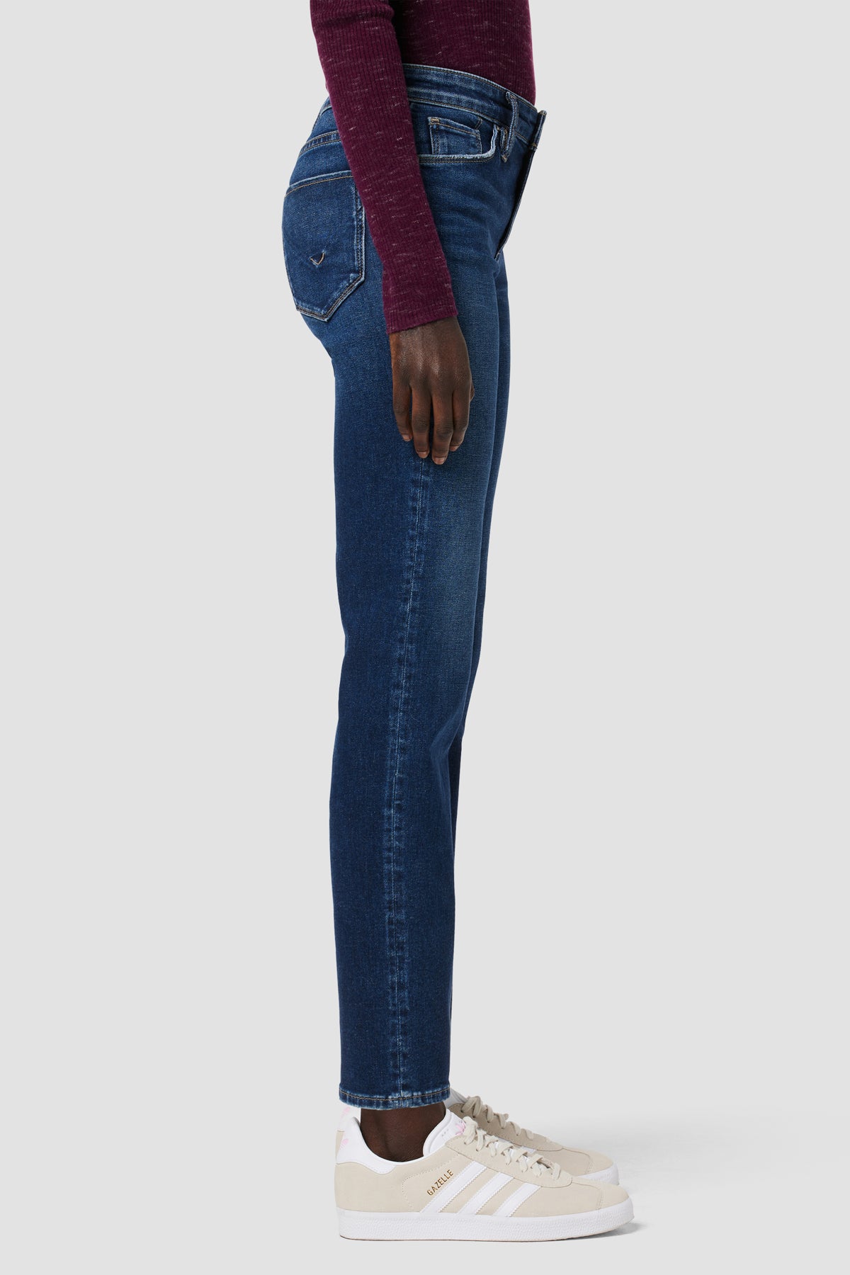 Nico Mid-Rise Straight Jean | Premium Italian Fabric | Hudson Jeans