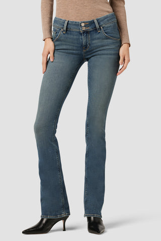 Hudson Petite Beth Mid-Rise Bootcut Jeans