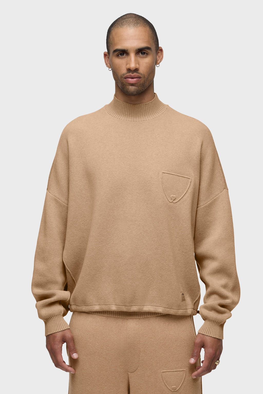 Jrue Mock Neck Sweater