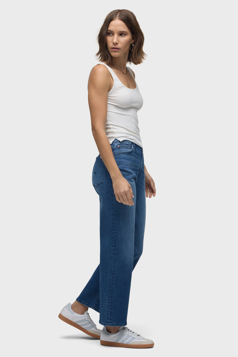 Rosalie High-Rise Wide Leg Ankle Jean