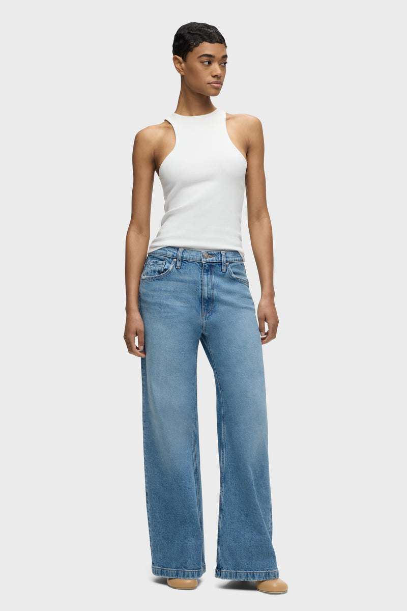 Jodie High-Rise Loose Fit Wide Leg Jean