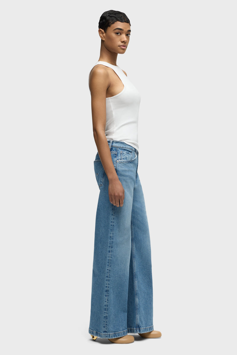 Jodie High-Rise Loose Fit Wide Leg Jean