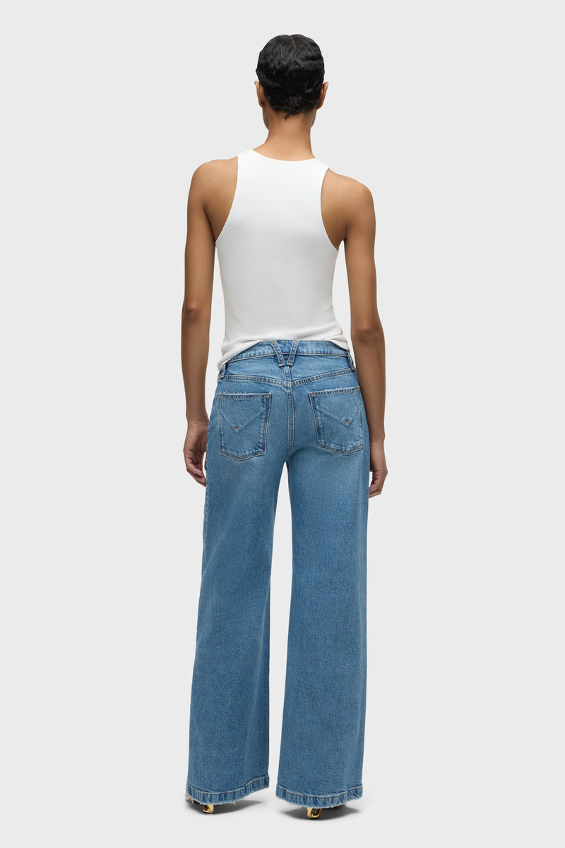 Jodie High-Rise Loose Fit Wide Leg Jean