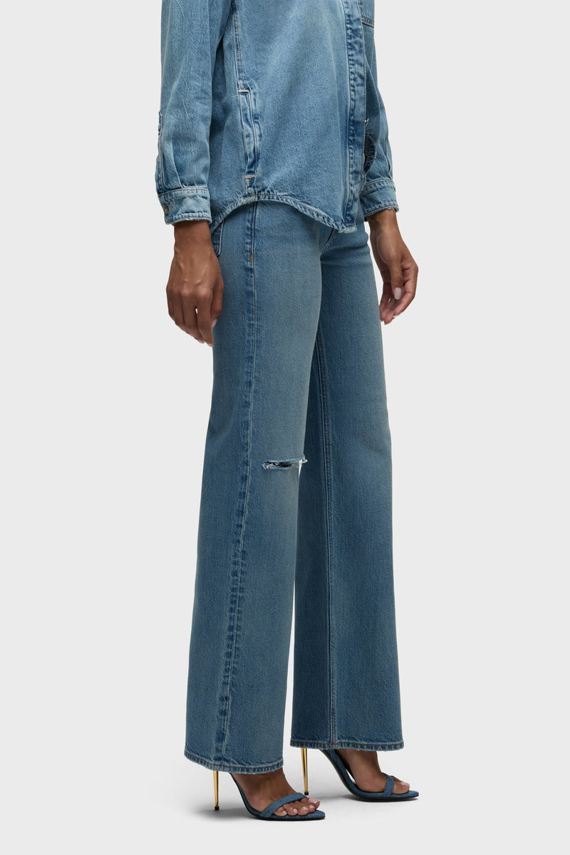 Kelli Low-Rise Loose Straight Jean