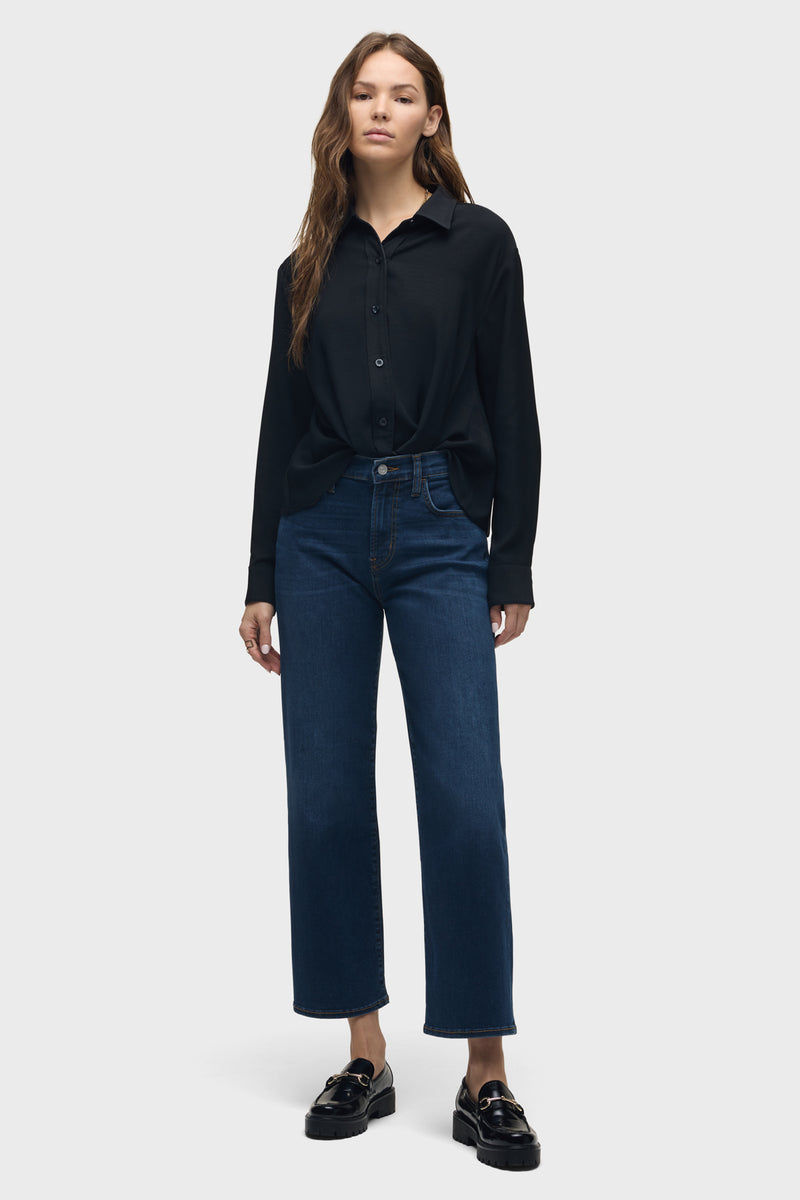 Noa High-Rise Straight Ankle Jean