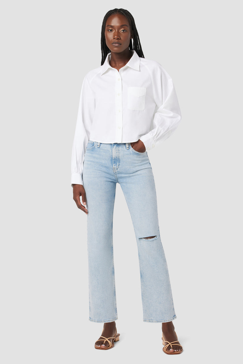 Remi High-Rise Straight Ankle Jean