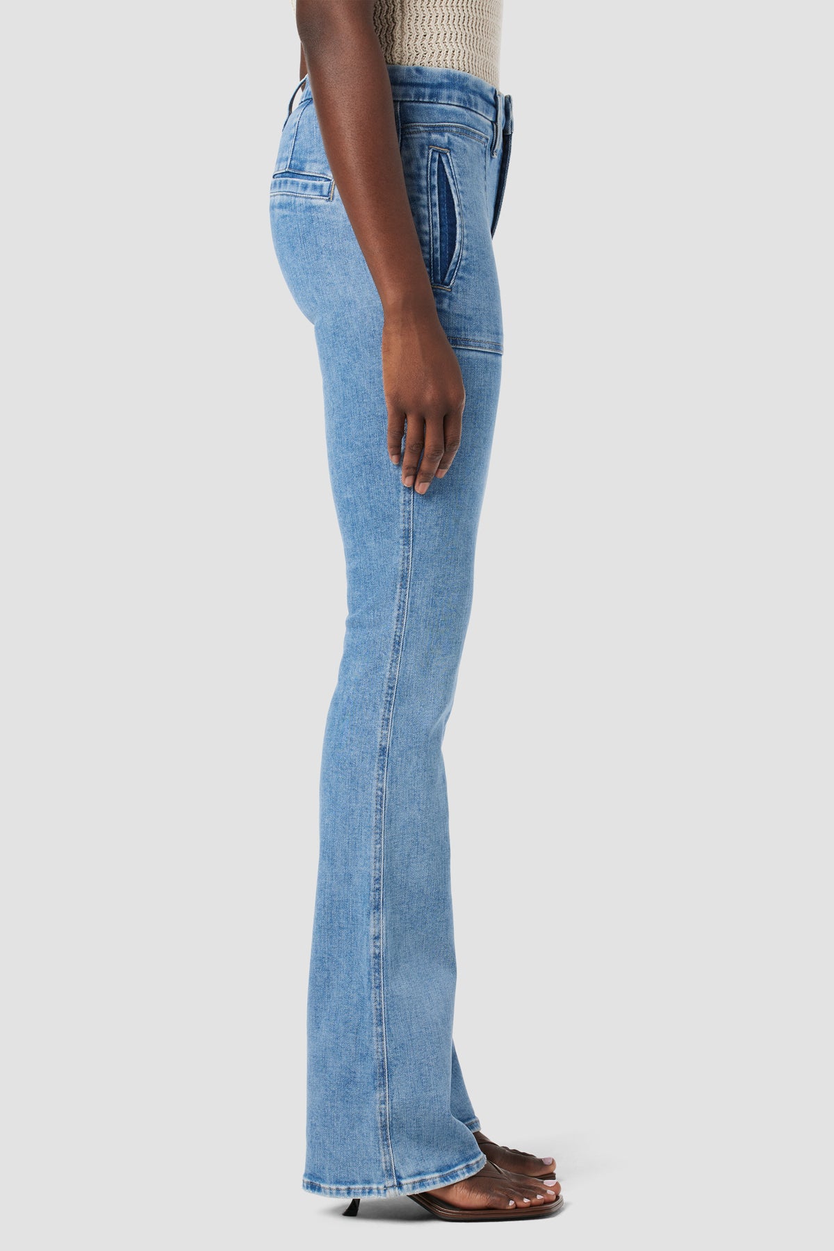 Barbara High-Rise Bootcut Jean | Premium Italian Fabric