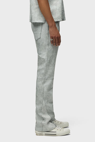 Walker Kick Flare Leather Pant