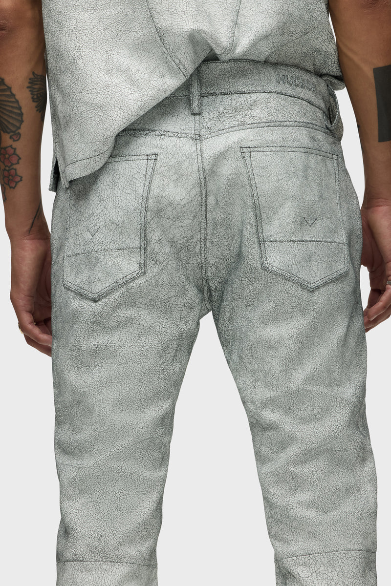 Walker Kick Flare Leather Pant