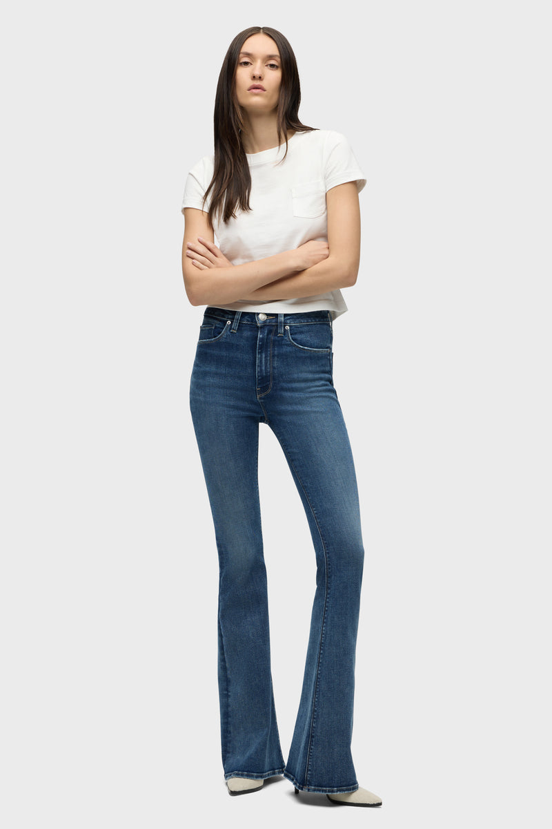 Holly High-Rise Flare Jean