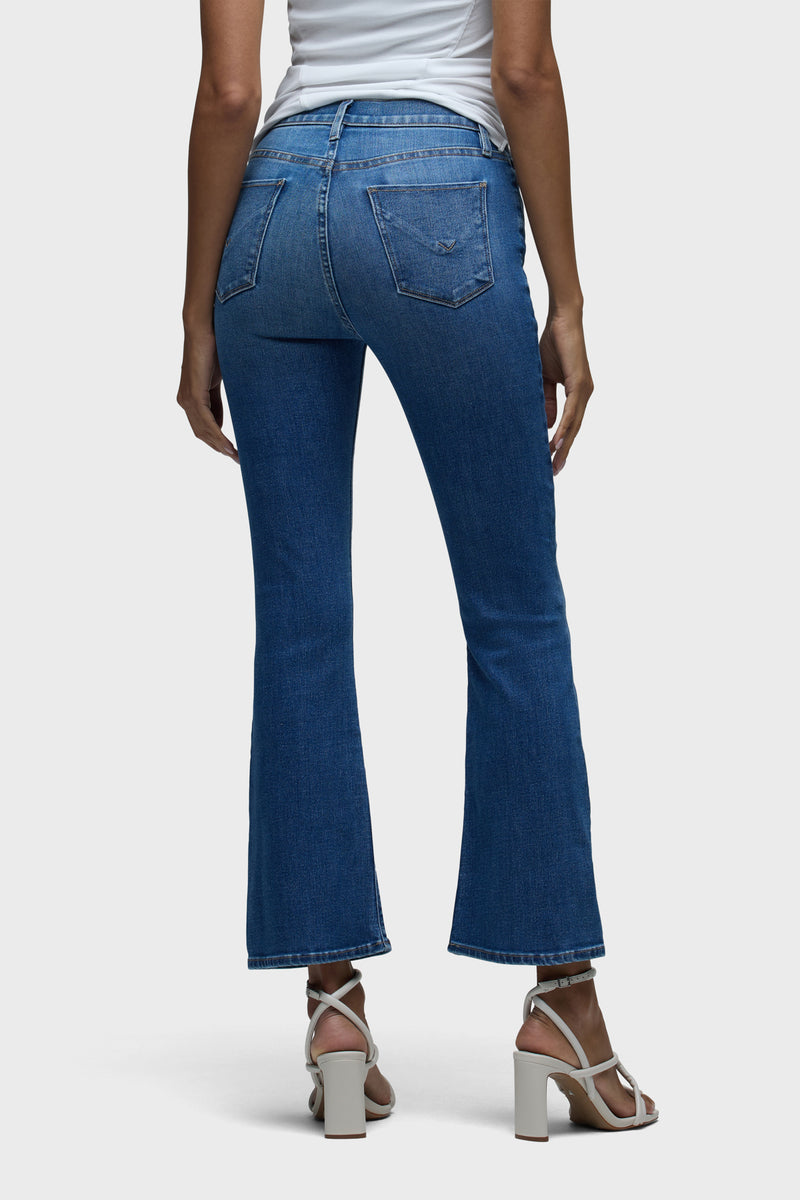 Barbara High-Rise Bootcut Crop Jean