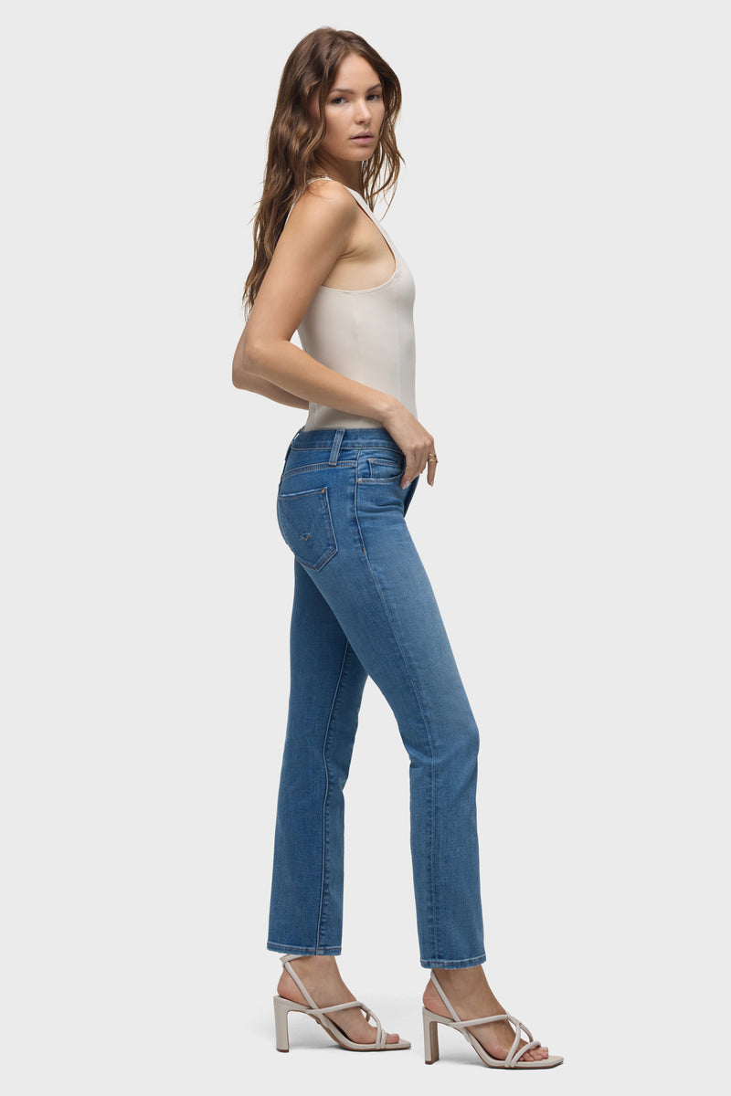 Nico Mid-Rise Straight Ankle Jean