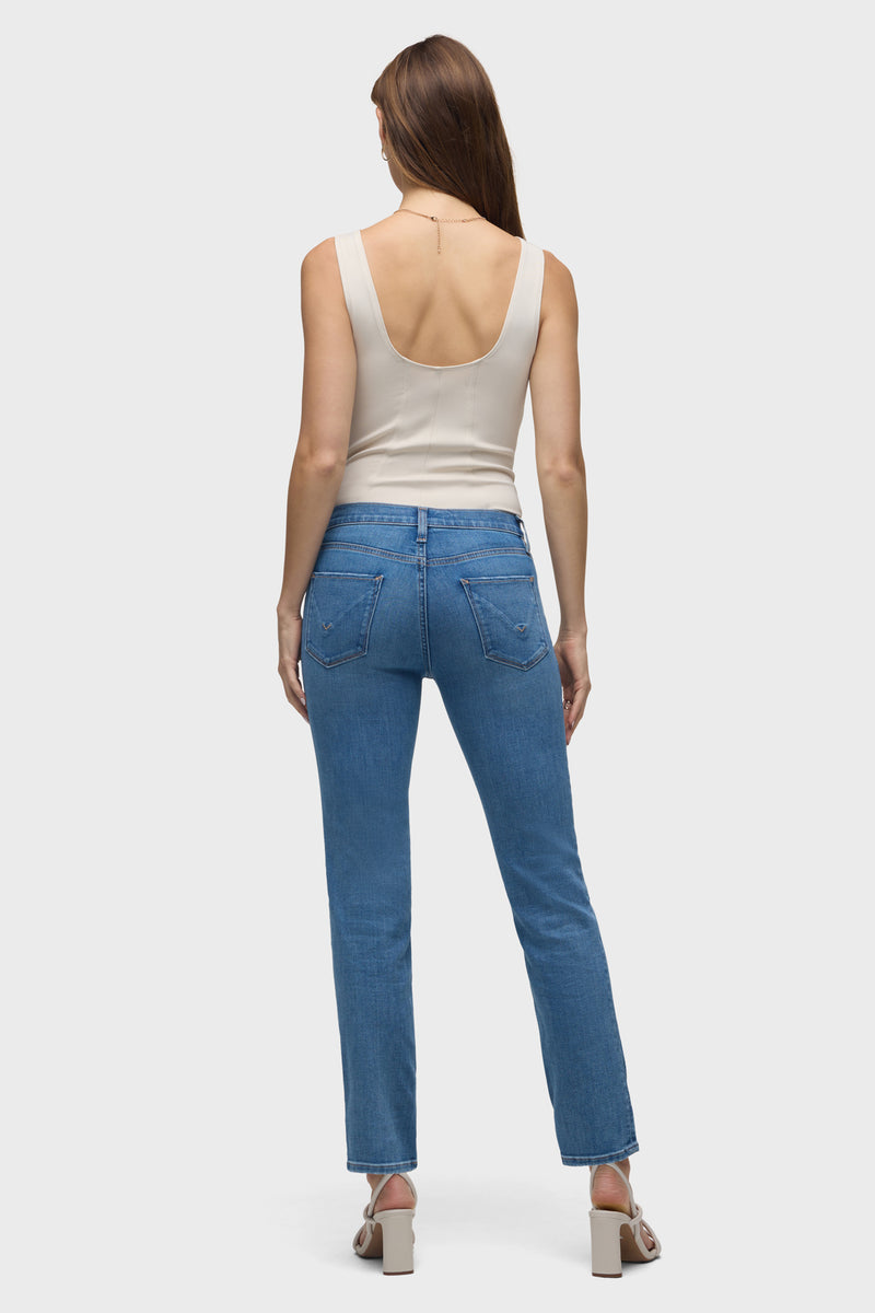 Nico Mid-Rise Straight Ankle Jean