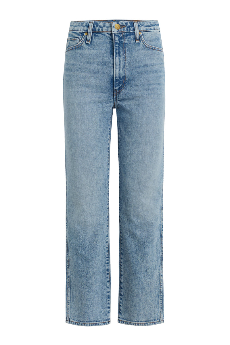 Breaux High-Rise Straight Ankle Jean