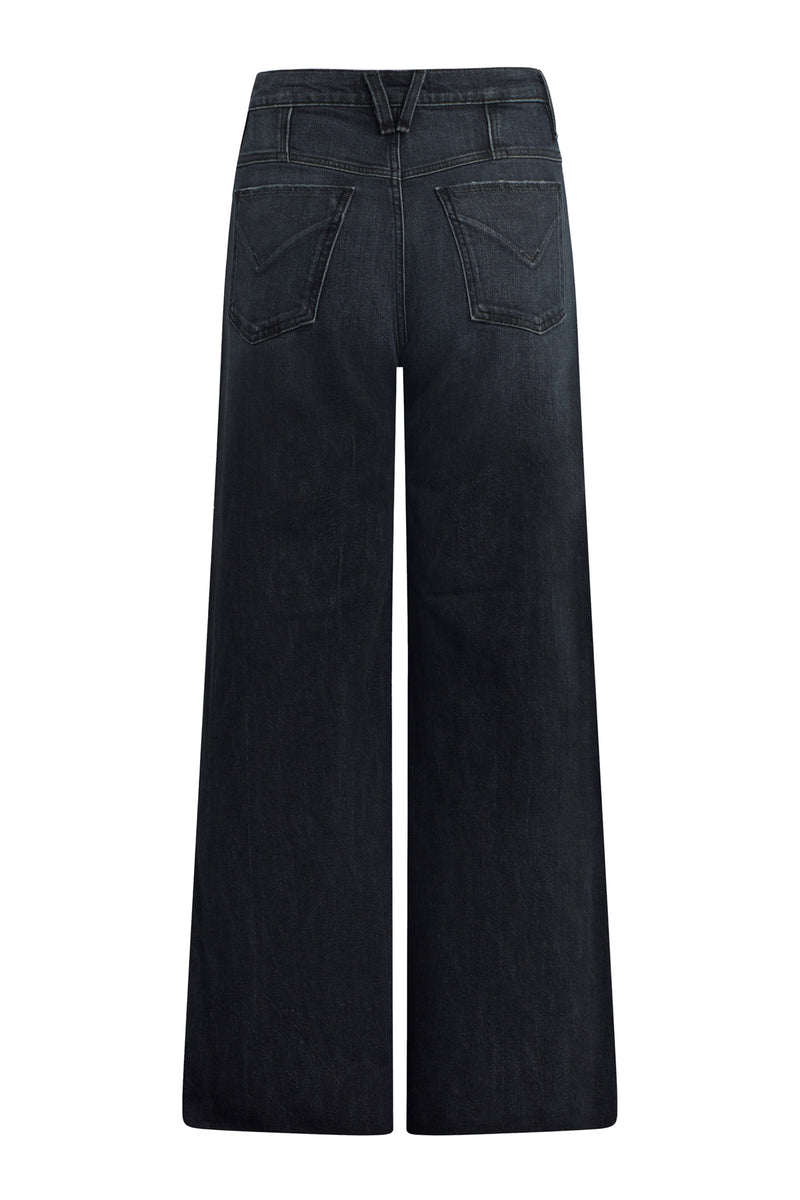 Jodie Seamed Front Yoke Wide Leg Jean