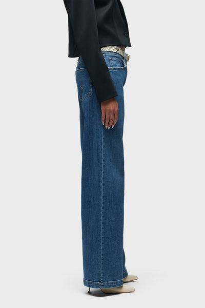 Jodie High-Rise Loose Fit Wide Leg Jean