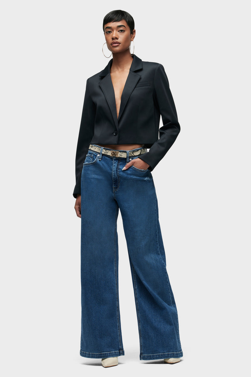 Jodie High-Rise Loose Fit Wide Leg Jean