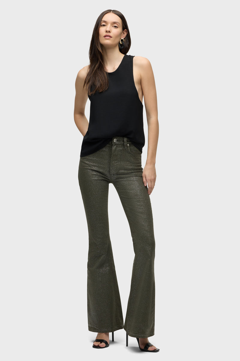 Holly High-Rise Flare Jean