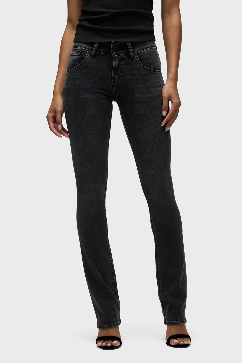 Beth Mid-Rise Baby Bootcut Jean