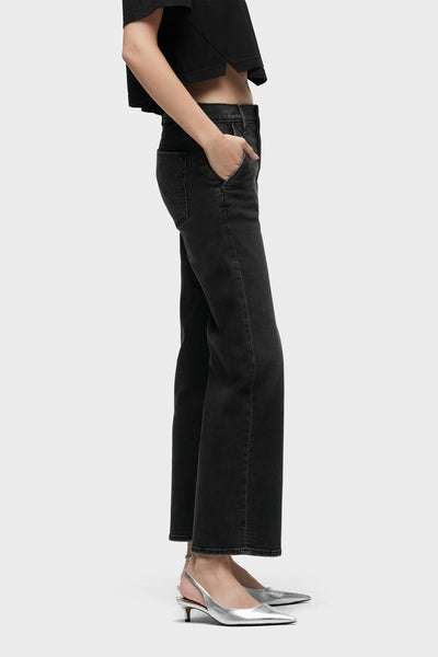 Rosie High-Rise Trouser Wide Leg Ankle Jean