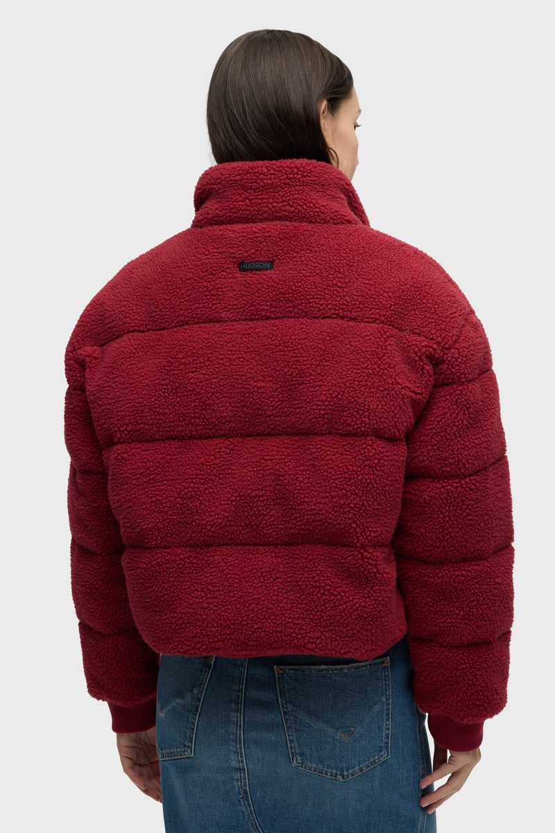 Sherpa Puffer Jacket