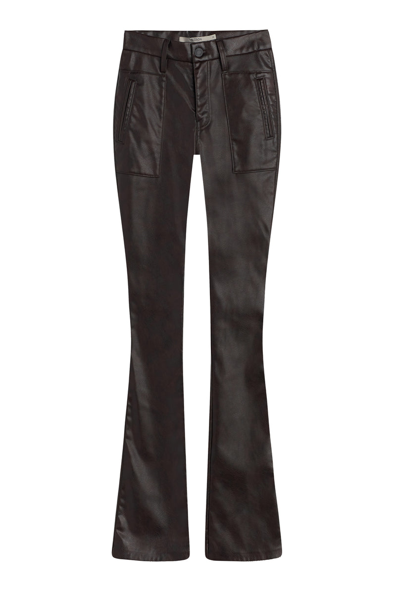 Barbara High-Rise Bootcut Jean w/ Welt Patch Pockets