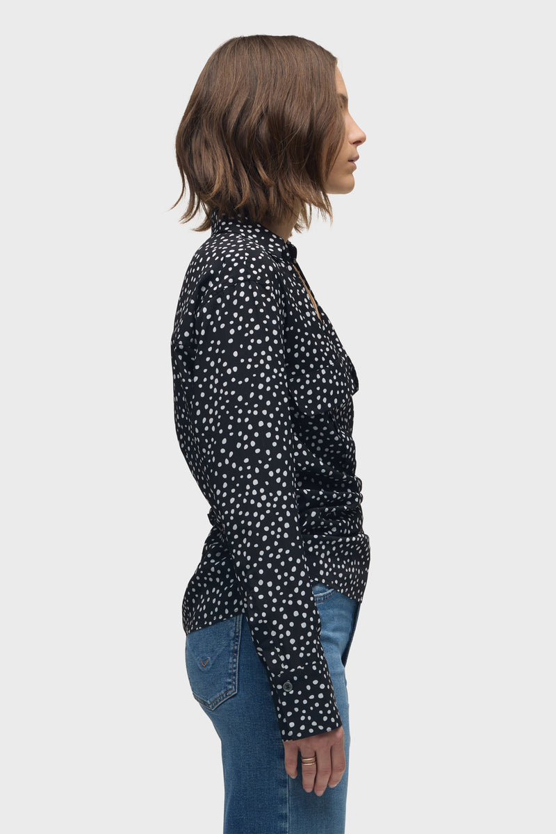 Long Sleeve Wrap Shirt