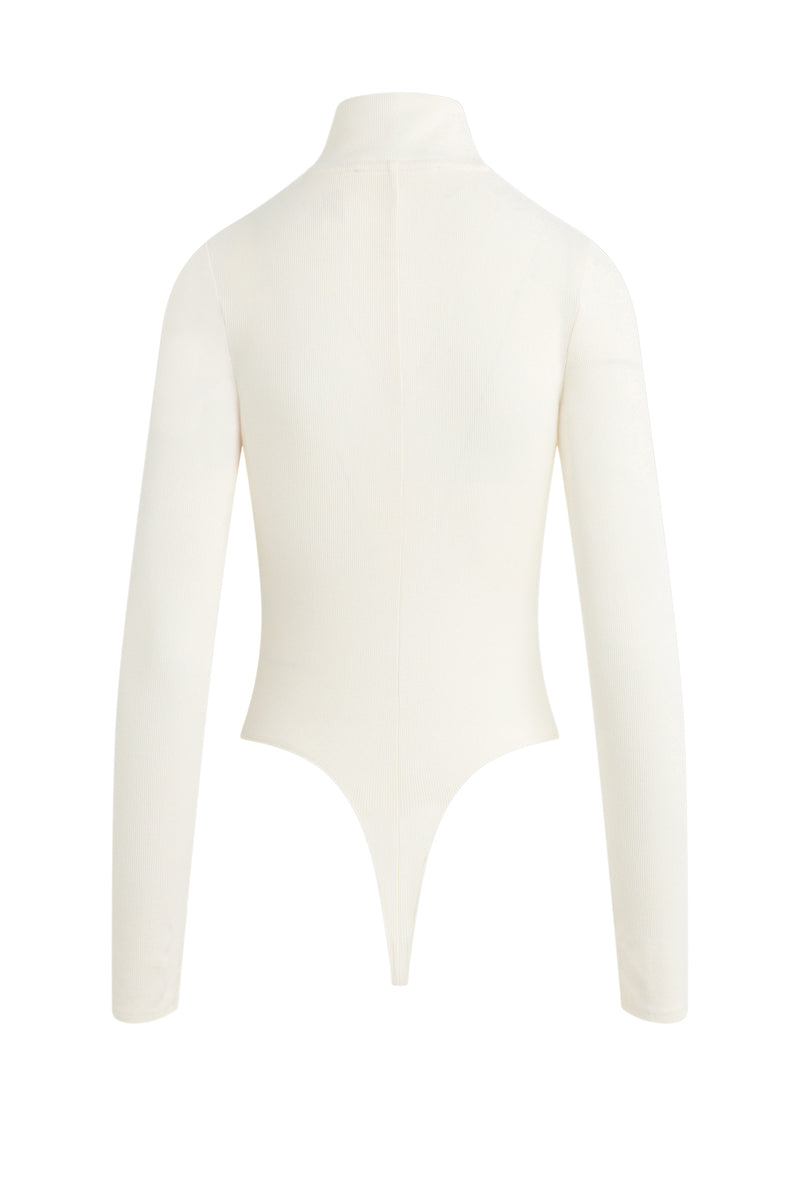 Long Sleeve Hook & Eye Bodysuit