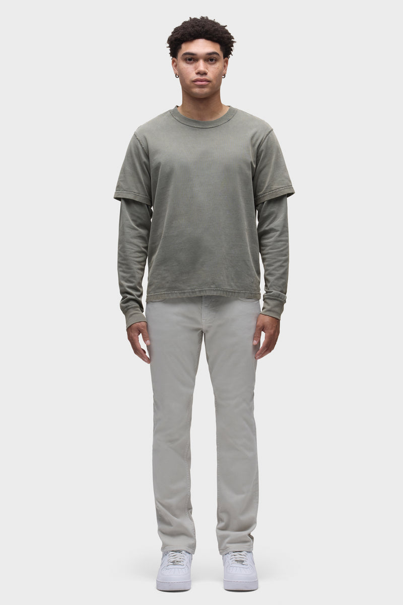 Blake Slim Straight Twill Pant