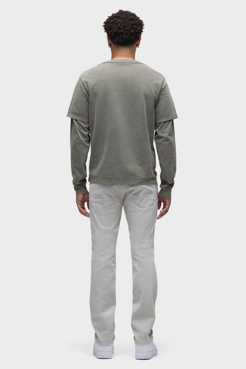 Blake Slim Straight Twill Pant