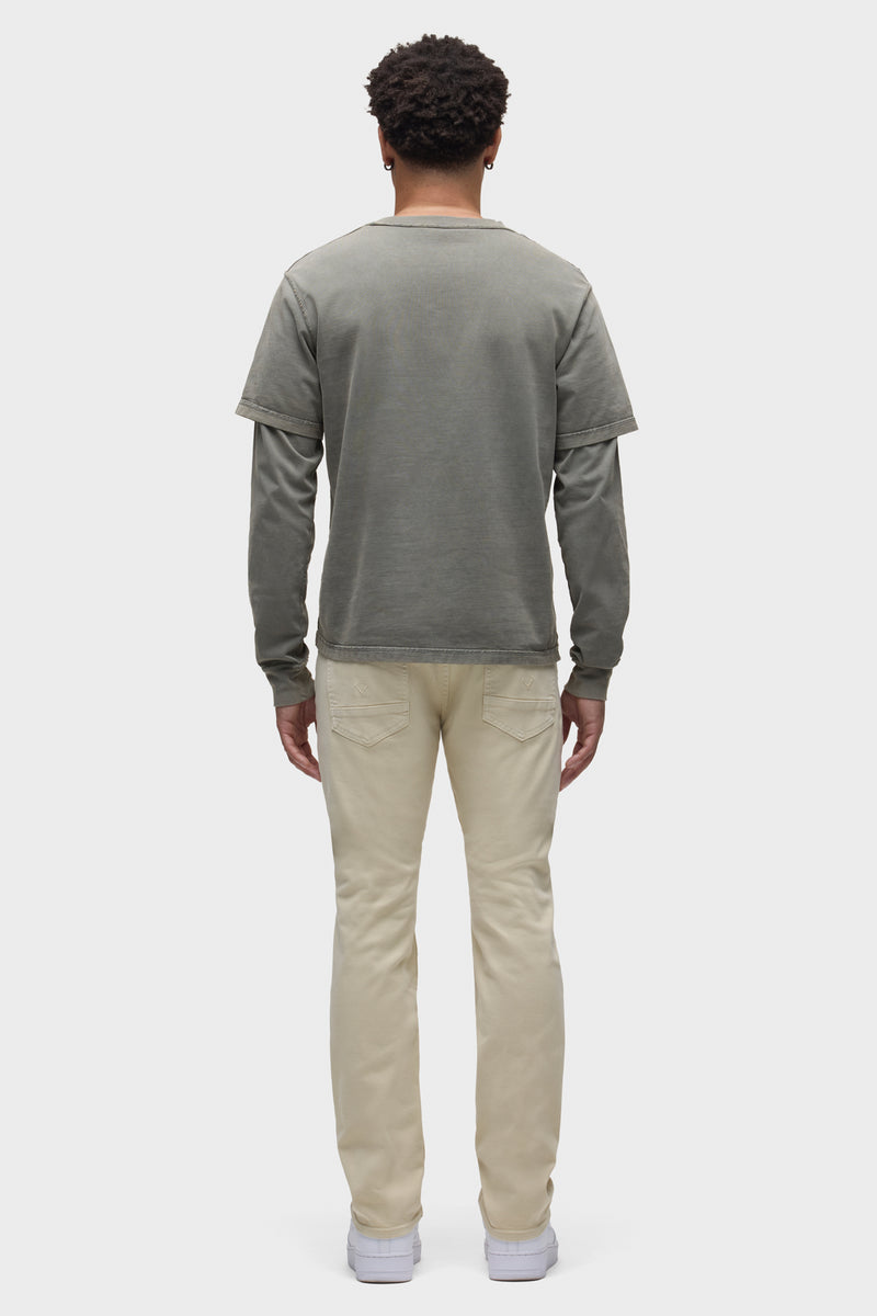 Blake Slim Straight Twill Pant