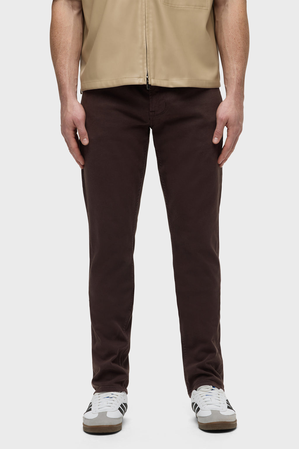 Blake Slim Straight Twill Pant