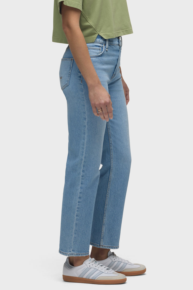 Remi High-Rise Straight Ankle Jean