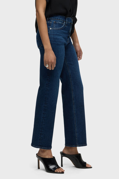 Rosie High-Rise Wide Leg Ankle Jean