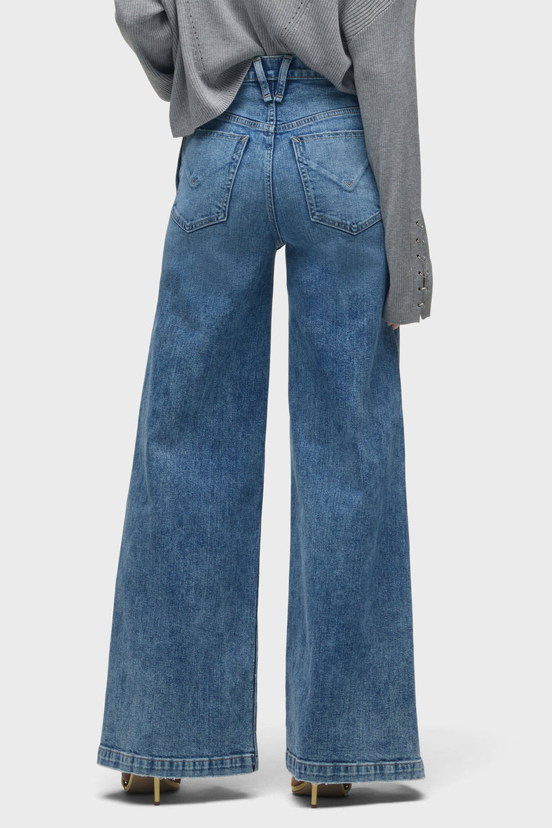 James High-Rise Wide Leg Jean With Forward Seam