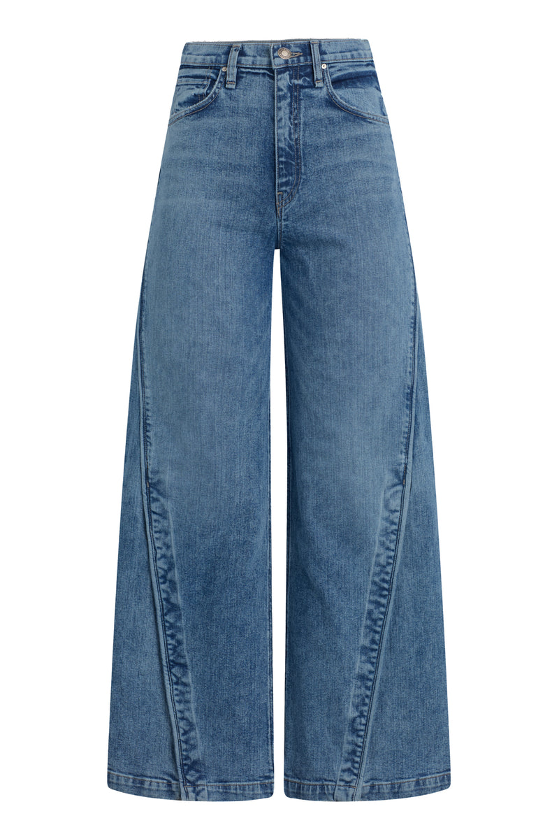 James High-Rise Wide Leg Jean With Forward Seam