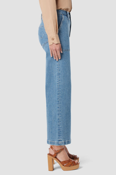 Jodie High-Rise Wide Leg Crop Jean