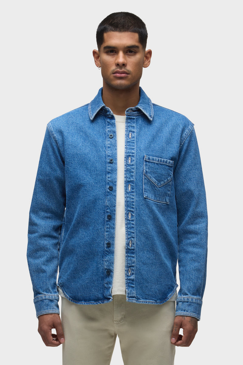 Long Sleeve Denim Shirt