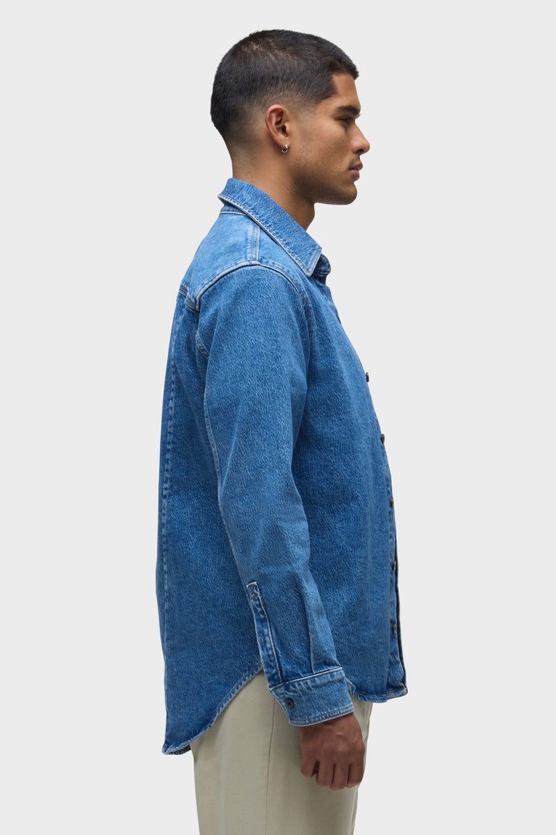 Long Sleeve Denim Shirt