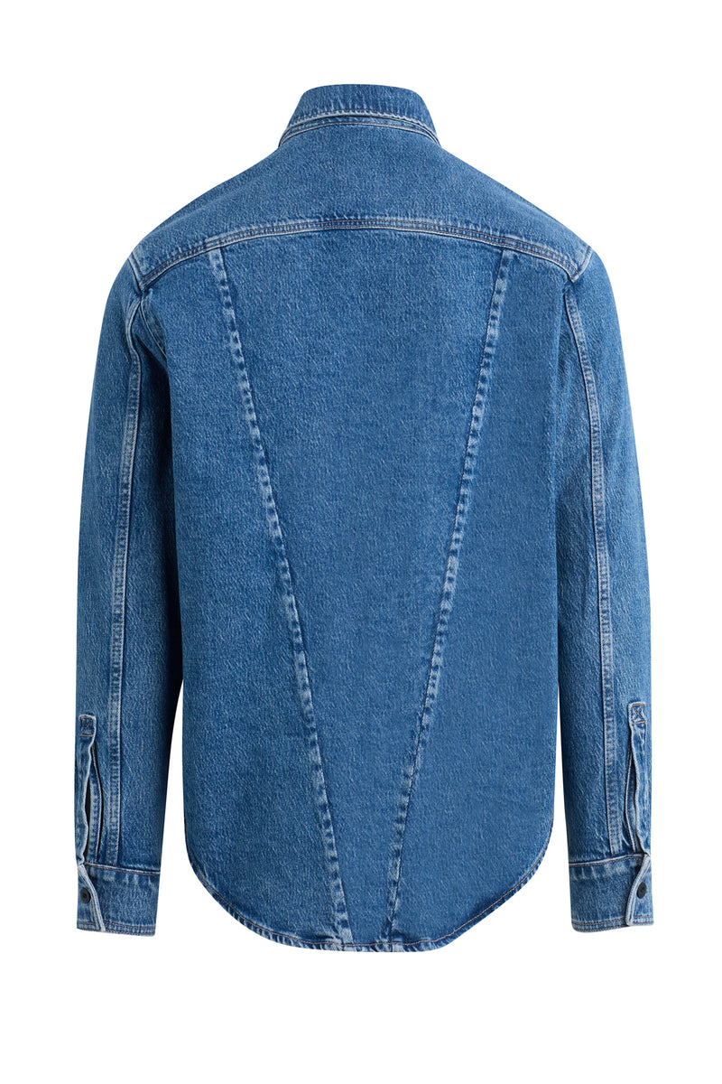 Long Sleeve Denim Shirt