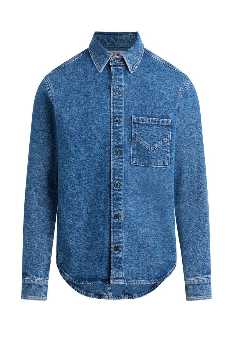 Long Sleeve Denim Shirt