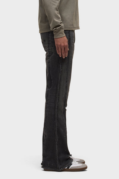 Walker Reconstructed Kick Flare Jean